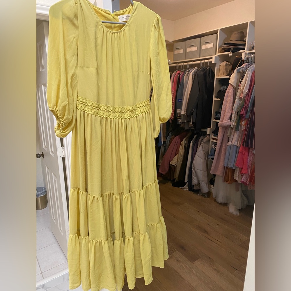 Rachel Parcell yellow dress